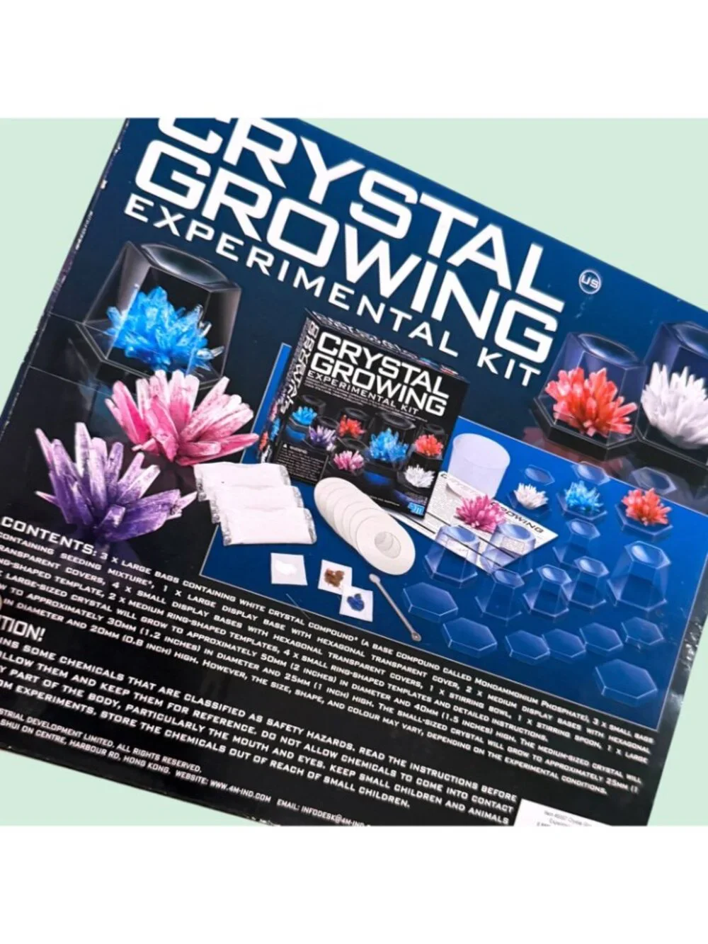 4M Crystal Growing Experimental Kit Science STEM Activity Set Partial Complete